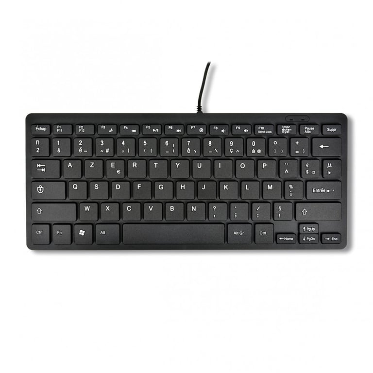 Clavier MCL USB AZERTY Filaire 78 touches - vue 2