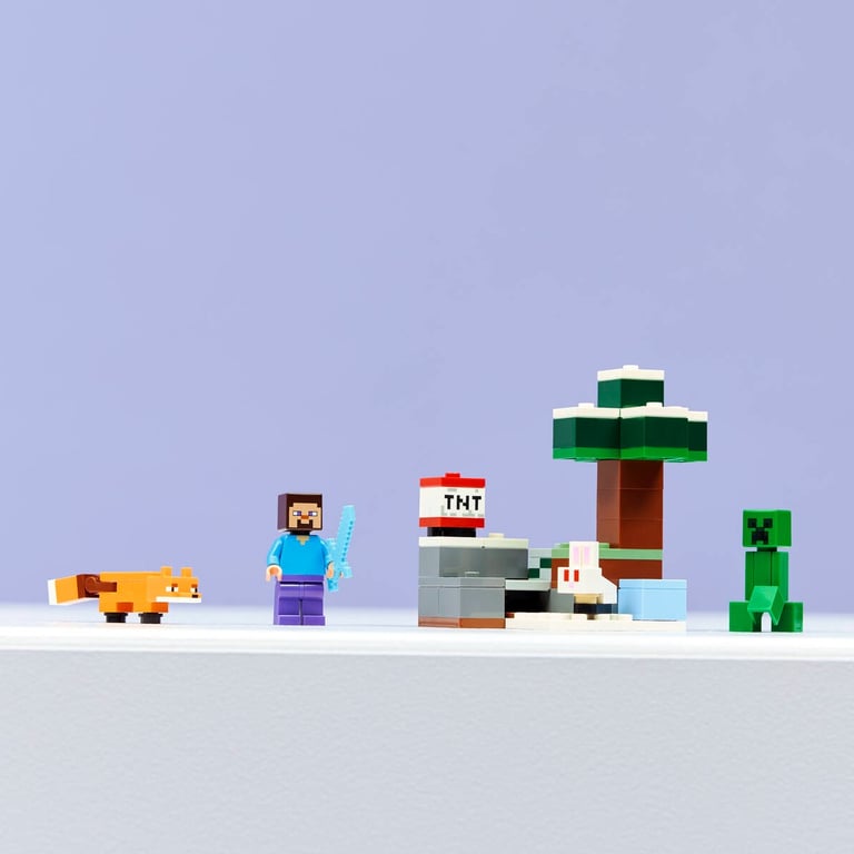 LEGO Minecraft Les aventures de Steve dans la taïga 21583 - vue 4