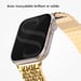 Selencia Bracelet dragon en acier pour Apple Watch | 38/40/41/42 mm - Doré