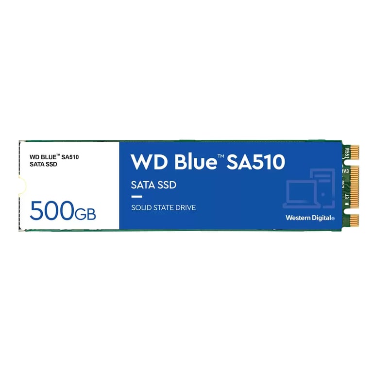 WD 500GB SSD .2 SA510 2280 - vue 2