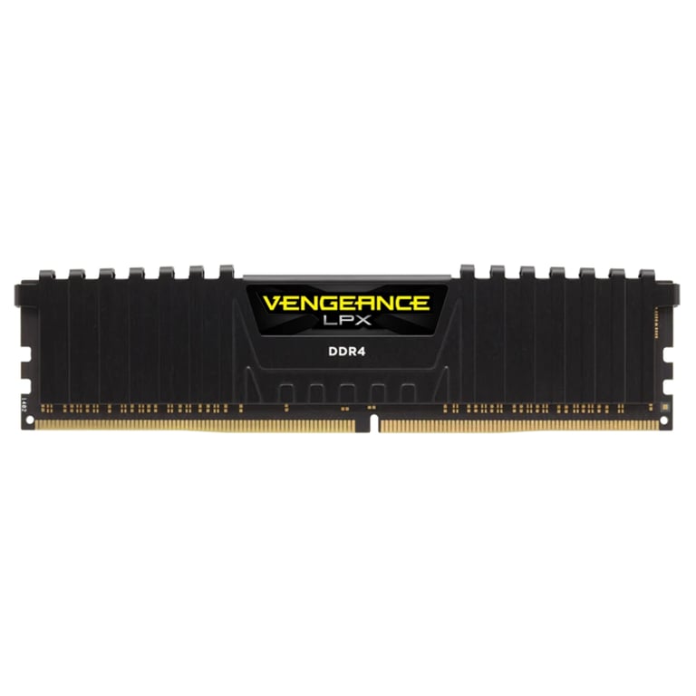CORSAIR Barrette mémoire 8Go DIMM DDR4 Vengeance LPX PC4 19200 2400 Mhz Neuf - vue 3