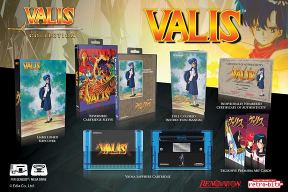 Valis The Fantasm Soldier - Edición Coleccionista Mega Drive