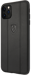 Coque Ferrari Off Track en cuir véritable pour Apple iPhone 11 Pro Max, Noire