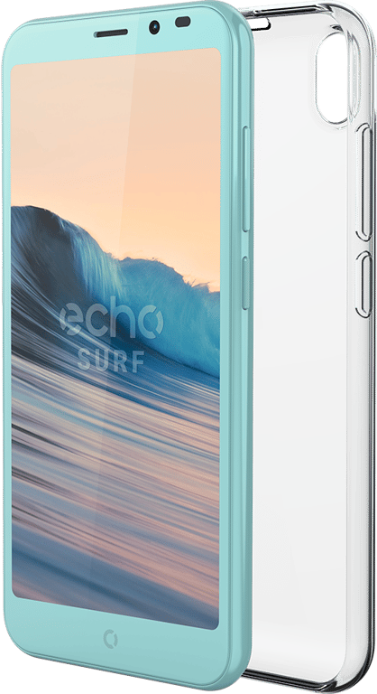 Coque semi-rigide transparente pour Echo Surf - Echo