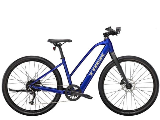 Trek Bikes Dual Sport+ 2 Stagger Blue Aluminium XL 69,8 cm (27,5'') 17,3 kg Litio (Li-Ion)