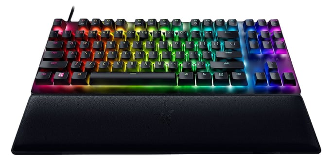 Razer Huntsman V2 Tenkeyless teclado Gaming USB QWERTY Inglés americano Negro