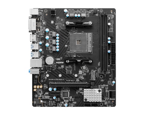 MSI B450M-A PRO MAX II placa base AMD B450 Zócalo AM4 micro ATX