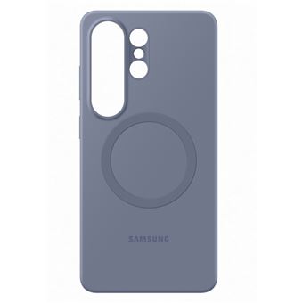 Custodia magnetica in silicone blu-viola per Samsung Galaxy S26 Ultra