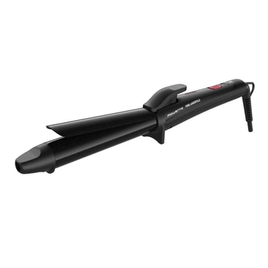 Rowenta X KARL LAGERFELD CF321LF0 brosse soufflante et fer à lisser Fer à friser À chaleur Noir, Rouge 47 W 1,8 m