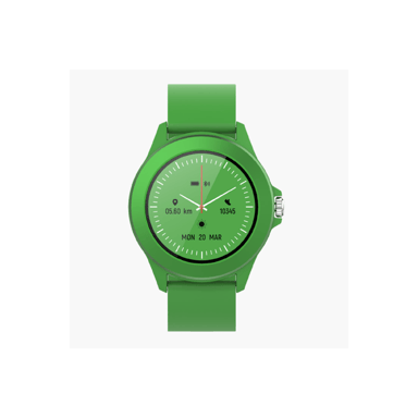Forever Colorum, orologio connesso bluetooth 5.0 IP68, verde