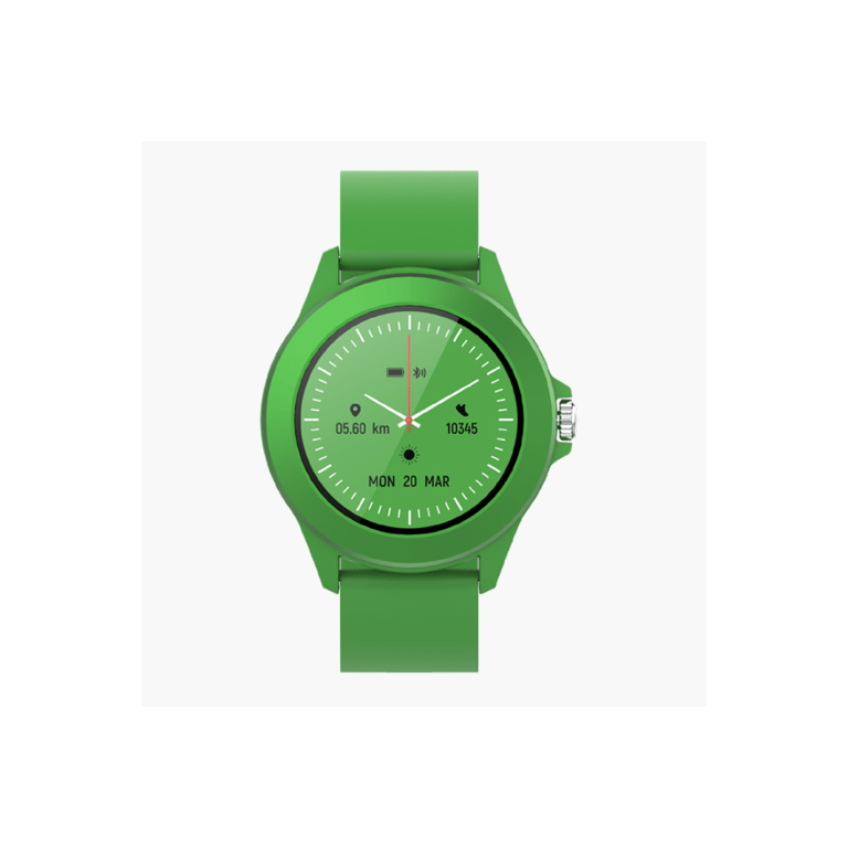 Forever Colorum, montre connecté bluetooth IP68, Vert Forever
