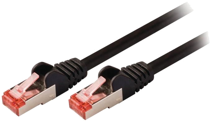 NEDIS Cat 6 S/FTP Network Cable - RJ45 Male - RJ45 Male - 1.5 m - Noir