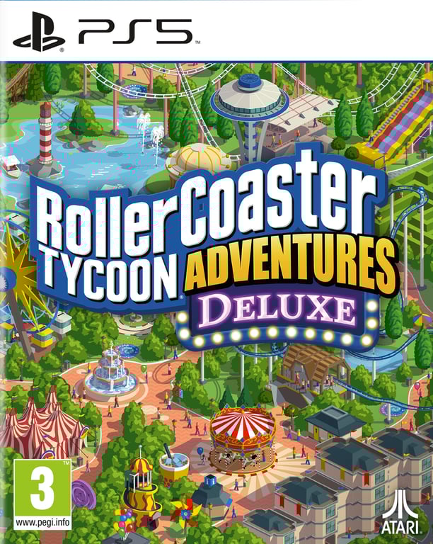 Rollercoaster Tycoon Adventures Deluxe PS5 Neuf - vue 2
