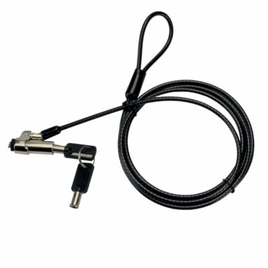 MCL MJ1A99AZZZ8LENAN6 cable antirrobo Negro 1,8 m