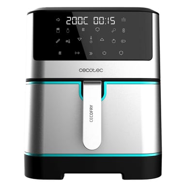 Cecotec Cecofry Supreme 8000 Unique 8 L Autonoma 1800 W Friggitrice senza olio Nero, acciaio inox