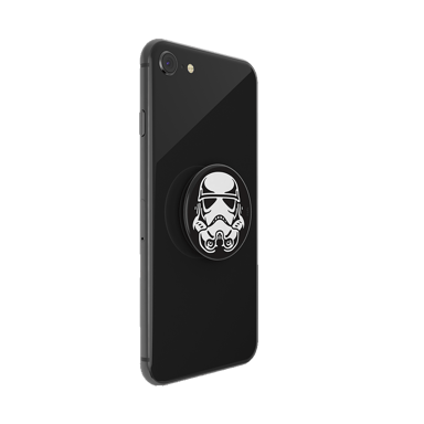 PopSockets Grip Stormtrooper Icon negro/blanco