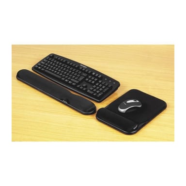 Tappetino per mouse in gel Kensington regolabile in altezza, nero