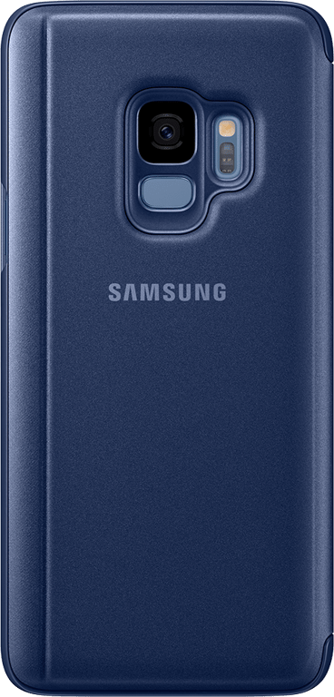 Etui Samsung Galaxy S9 Clear View Cover - Bleu
