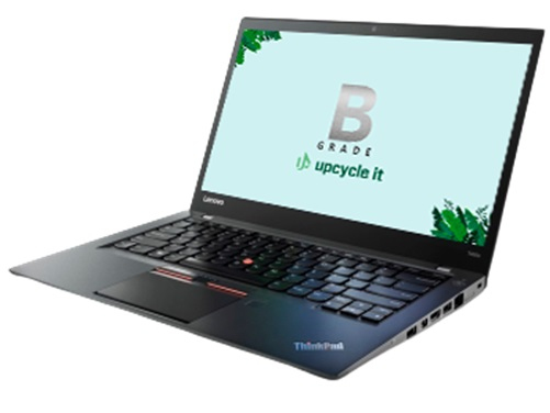 Upcycle It Lenovo Thinkpad T460S (Refurbished) B Intel® Core™ i5 i5-6300U Ordinateur Portable 35,6 Cm (14 ) Écran Tactile Full Hd 8 Go Ddr4-Sdram 256Go SSD Wi-Fi 5 (802.11Ac) Windows 10 Pro Danois Noir - Bon État