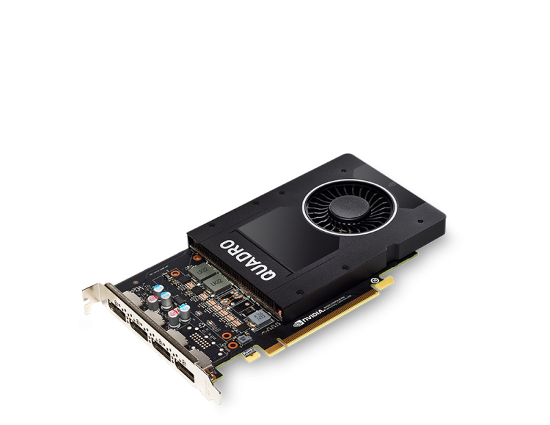 PNY VCQP2000BLK 1 carte graphique NVIDIA Quadro P2000 5 Go GDDR5 Neuf