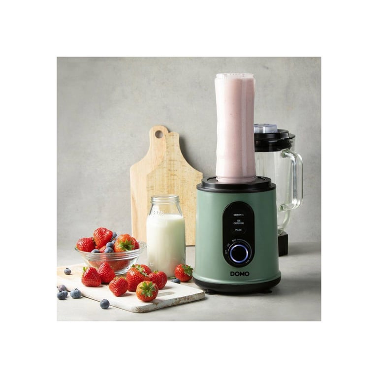 Blender DOMO DO734BL – 800 W, 2-En-1, 6 Lames Acier Inox - vue 4