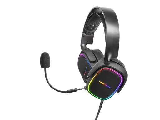Mars Gaming MHAX auricular y casco Auriculares Alámbrico Diadema Llamadas/Música Negro