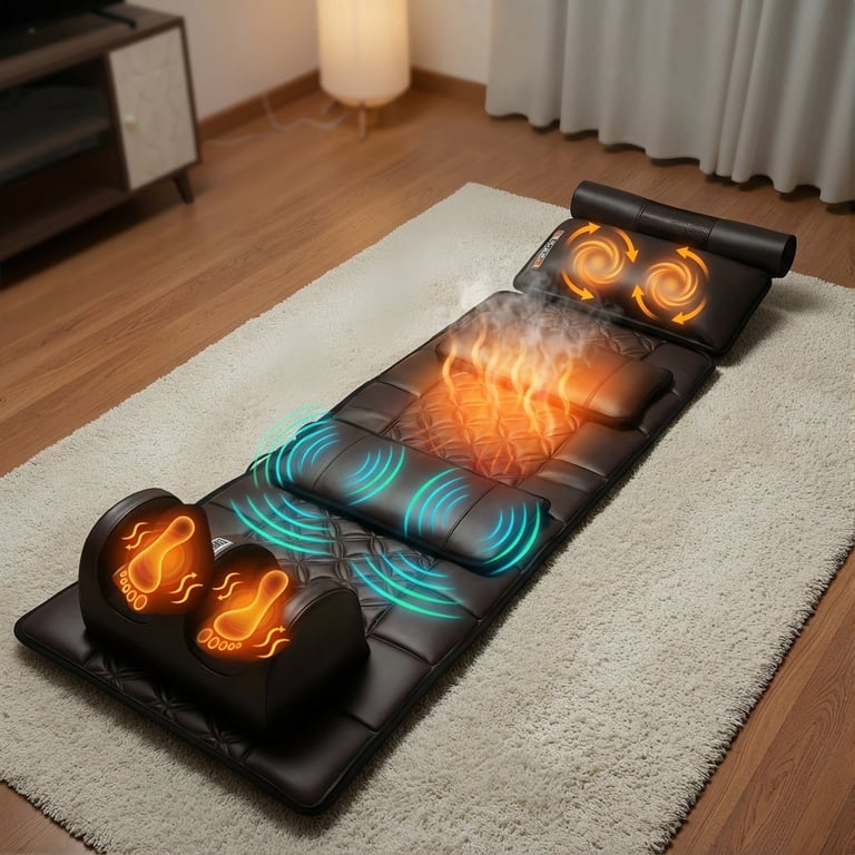 Coffret de Massage BODYLIFE Premium Duo Chauffant Massage Complet Nuca Lombaires - vue 3