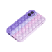 Custodia Popping Bubble per Apple iPhone 12 mini, Rosa Viola