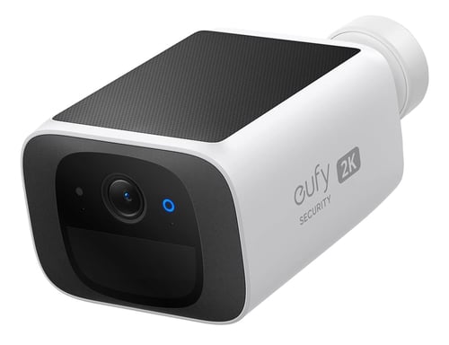 Eufy Security SoloCam S220, Camara vigilancia WiFi Exterior, Camara vigilancia WiFi Exterior Solar,2K resolución, IP67, nessun canone mensile, No se Requiere HomeBase