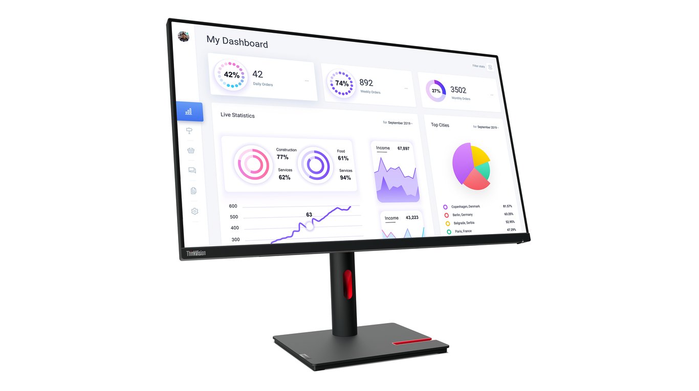 Lenovo ThinkVision T32p - vue 4