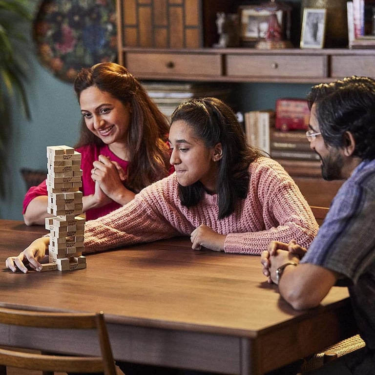 Jeu D'adresse Hasbro Jenga Classique – Jeu D'adresse Rustique - vue 3