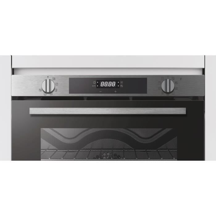 Pack encastrable ROSIERES Four pyrolyse RFC3OP5579IN + Plaque induction RI633CBB - vue 3