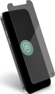 Proteggischermo per iPhone 12 Mini in vetro organico sottile Privacy