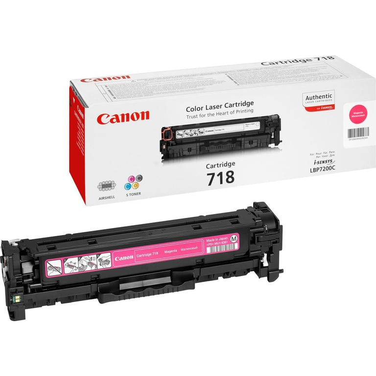 Canon 718 Toner magenta original - 2660B002Aa [Pag-2900] - Neuf