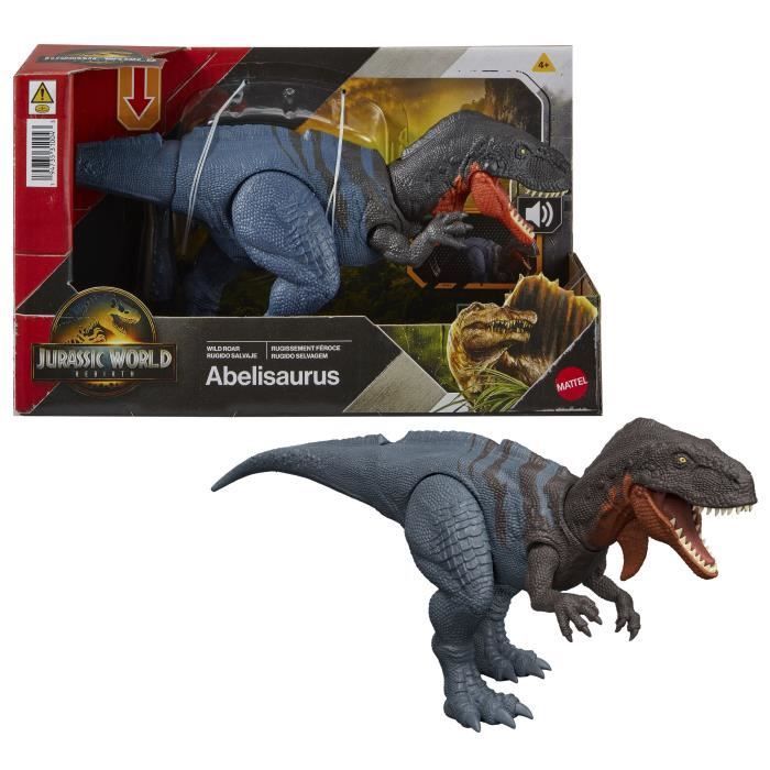 Jurassic World Renaissance Figurine articulée Abelisaurus Jurassic World JGB91 - vue 10
