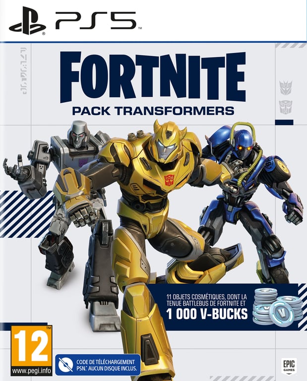 Fortnite : Pack Transformers Code in a Box