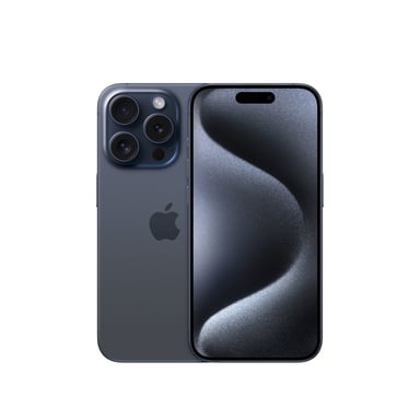 iPhone 15 Pro (5G) 128 Go, Titane bleu, Débloqué