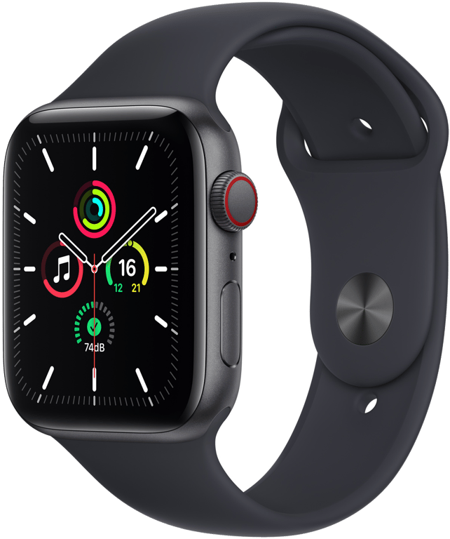 Apple Watch SE OLED 44 mm 4G Gris GPS (satellite)