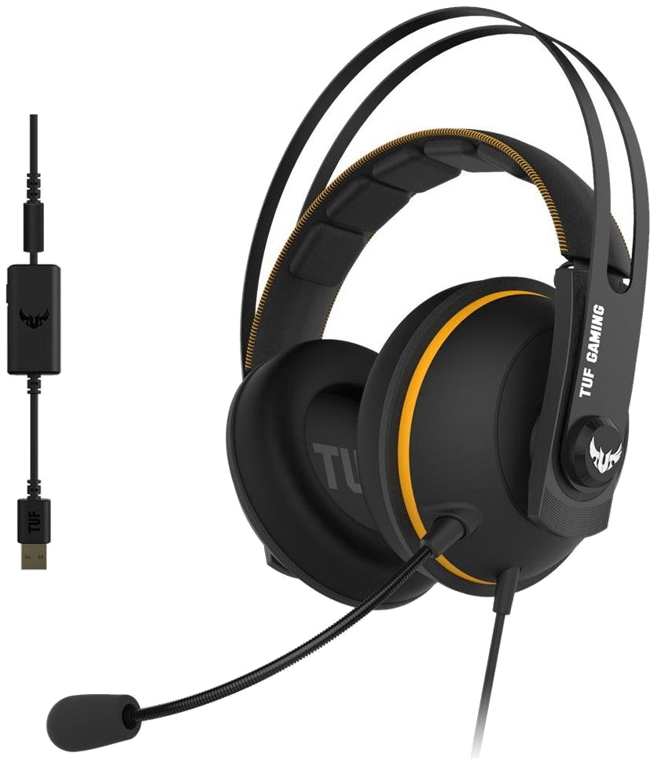 Casque TUF H7 jaune