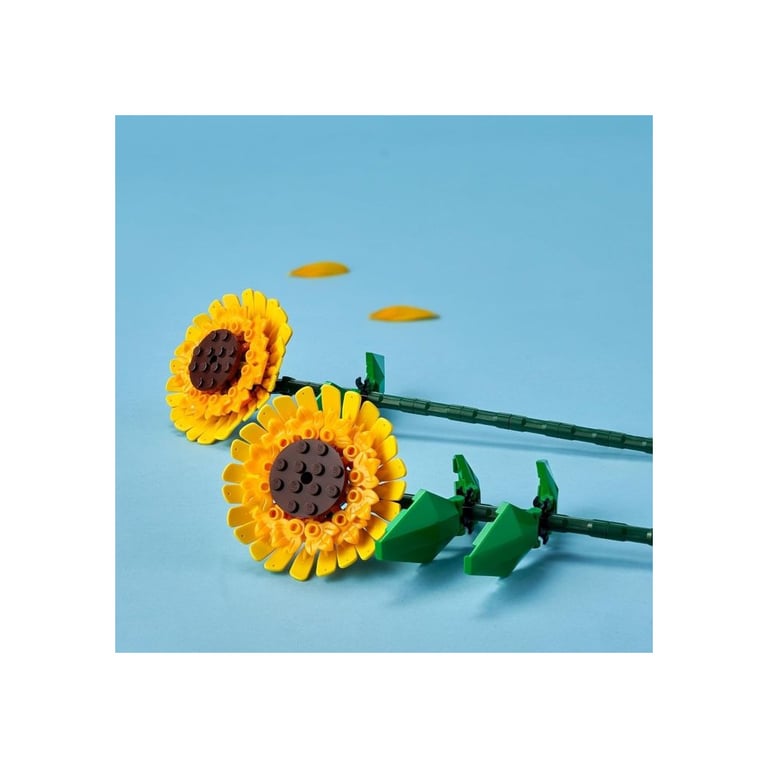 Set de construction LEGO 40524 Botanicals Tournesols 191 pièces plus de 25 cm Jaune/Vert - Neuf