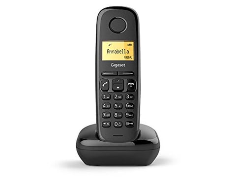 Gigaset A170 Solo Téléphone fixe sans fil DECT/GAP Noir [Version Française] (Consumer Electronics) Gigaset