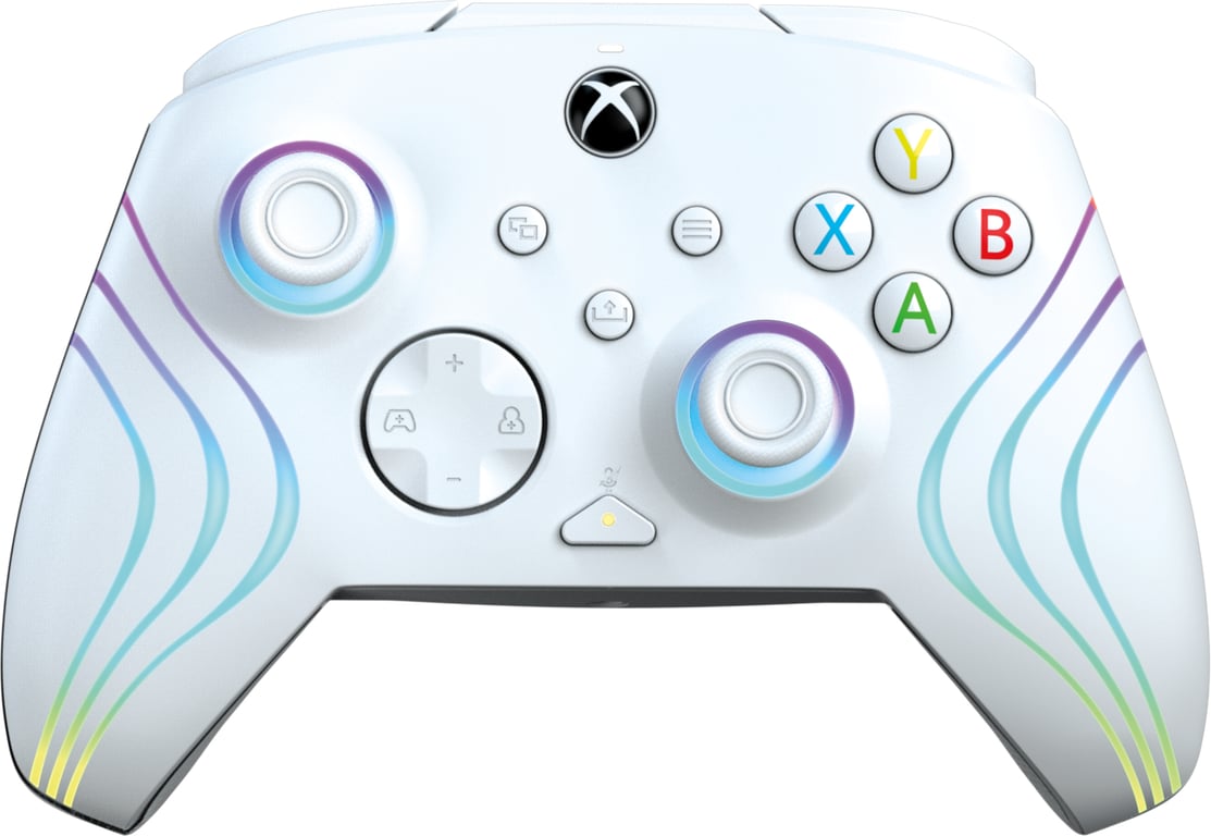 PDP Manette filaire Afterglow Wave: White Pour Xbox Series X|S, Xbox One &  Windows