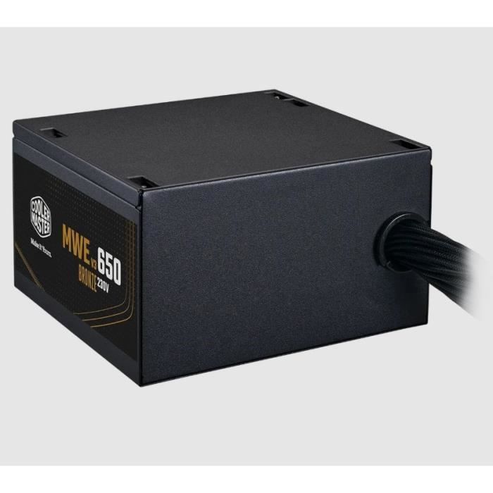 Alimentation COOLER MASTER MWE 650 V3 650 Watt 80 PLUS - vue 4