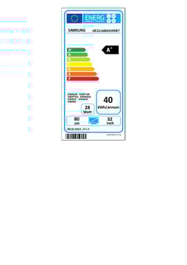 Samsung UE32J4000AW 81,3 cm (32'') HD Nero