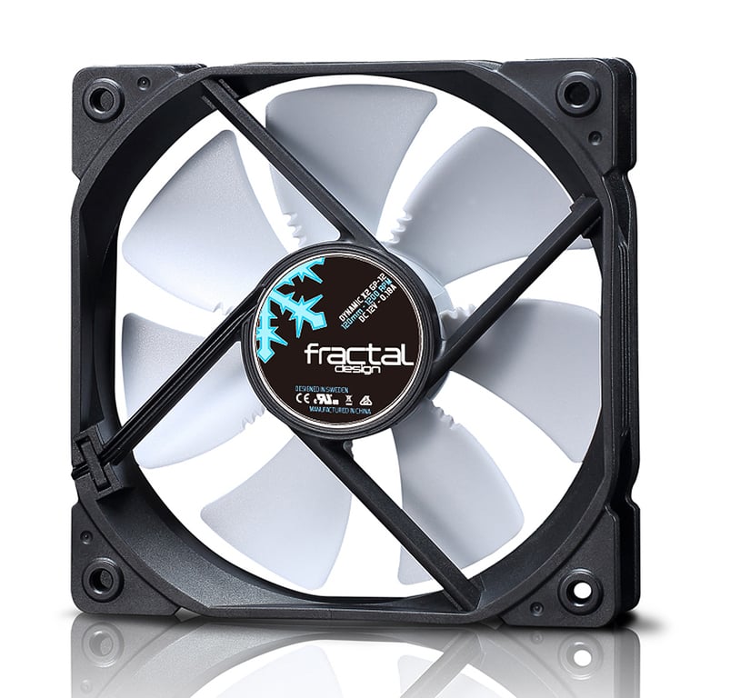 Fractal Design FD FAN DYN X2 GP14 BK système de refroidissement d'ordinateur Boitier PC Ventilateur 14 cm Neuf