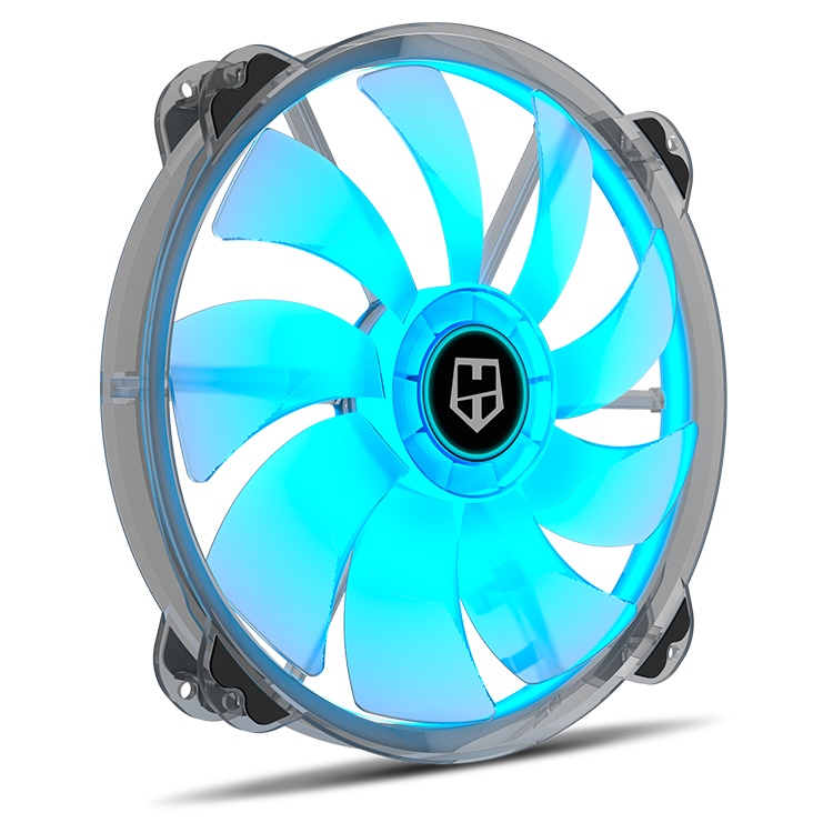 NOX X200 FAN Boitier PC Ventilateur 20 cm Translucide 1 pièce Neuf - vue 3