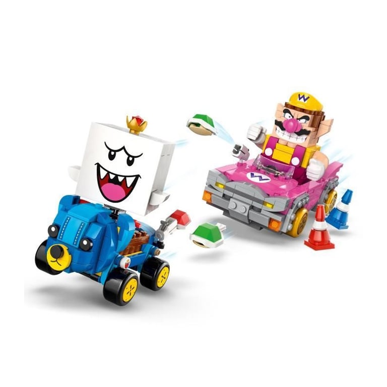 Lego Super Mario Mario Kart Wario et Roi Boo - vue 4