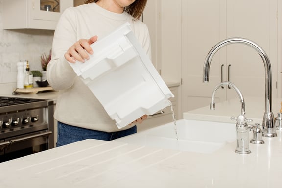 Deumidificatore/purificatore d'aria MeacoDry Arete One - 20L, efficienza energetica, ideale per case con 4 camere da letto, silenzioso a 38 dB.