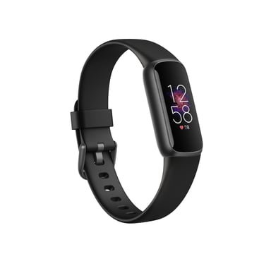 Fitbit Luxe AMOLED Bracelet connecté Noir, Graphite
