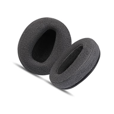 Almohadillas de Repuesto para Auriculares Sony WH-CH710N, Tela de Algodón Suave, Gris Oscuro (2 Unidades)